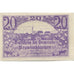 Banknote, Austria, Prambachkirchen, 20 Heller, paysage 1920 UNC(63) Mehl:FS 779a