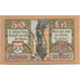 Billete, Austria, Schwaz, 50 Heller, statue, 1920, 1920-12-31, SC, Mehl:FS 983a