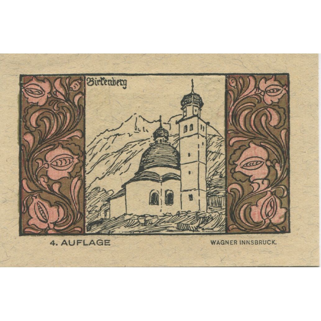 Banconote, Austria, Telfs, 95 Heller, épis 1921-01-31, SPL Mehl:FS 1061a