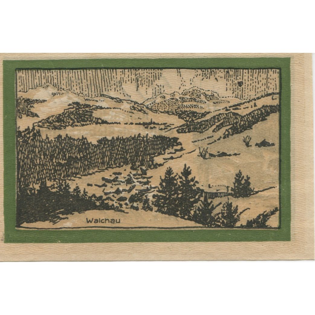 Billete, Austria, Sieberbrunn, 50 Heller, paysage 1921-01-31, SC Mehl:FS 200Ic