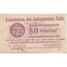 Banknote, Austria, Tulln, 50 Heller, valeur faciale, 1920 UNC(63) Mehl:FS 1083I