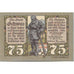Billete, Austria, Schwaz, 75 Heller, chevalier 1921-01-31, SC Mehl:FS 983c