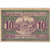Billet, Autriche, ST KONRAD, 10 Heller, chalet, 1920, SPL, Mehl:FS 899