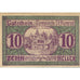 Banknote, Austria, ST KONRAD, 10 Heller, chalet, 1920, UNC(63), Mehl:FS 899
