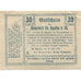 Biljet, Oostenrijk, St Agatha, 30 Heller, ferme 1920-12-31, SPL Mehl:FS 877II