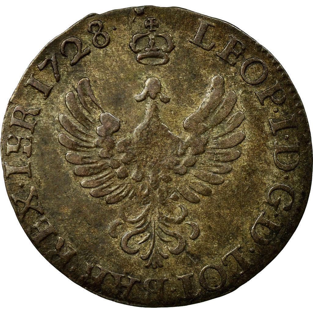 Coin, France, 30 Deniers, 1728, EF(40-45), Billon, Boudeau:1587