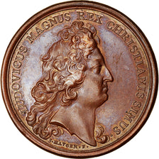 France, Medal, Louis XIV, Capture of Saint-Ghislain, 1677, Copper, Mauger