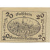 Banknot, Austria, Puchberg, 20 Heller, Eglise 1920-12-31, UNC(63) Mehl:FS 793II