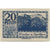 Banknot, Austria, Mondsee, 20 Heller, montagne 1920-12-31, UNC(63) Mehl:FS 626a1