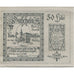 Billet, Autriche, Neukirchen, 50 Heller, Eglise 1921-12-31, SPL Mehl:FS 655Ia
