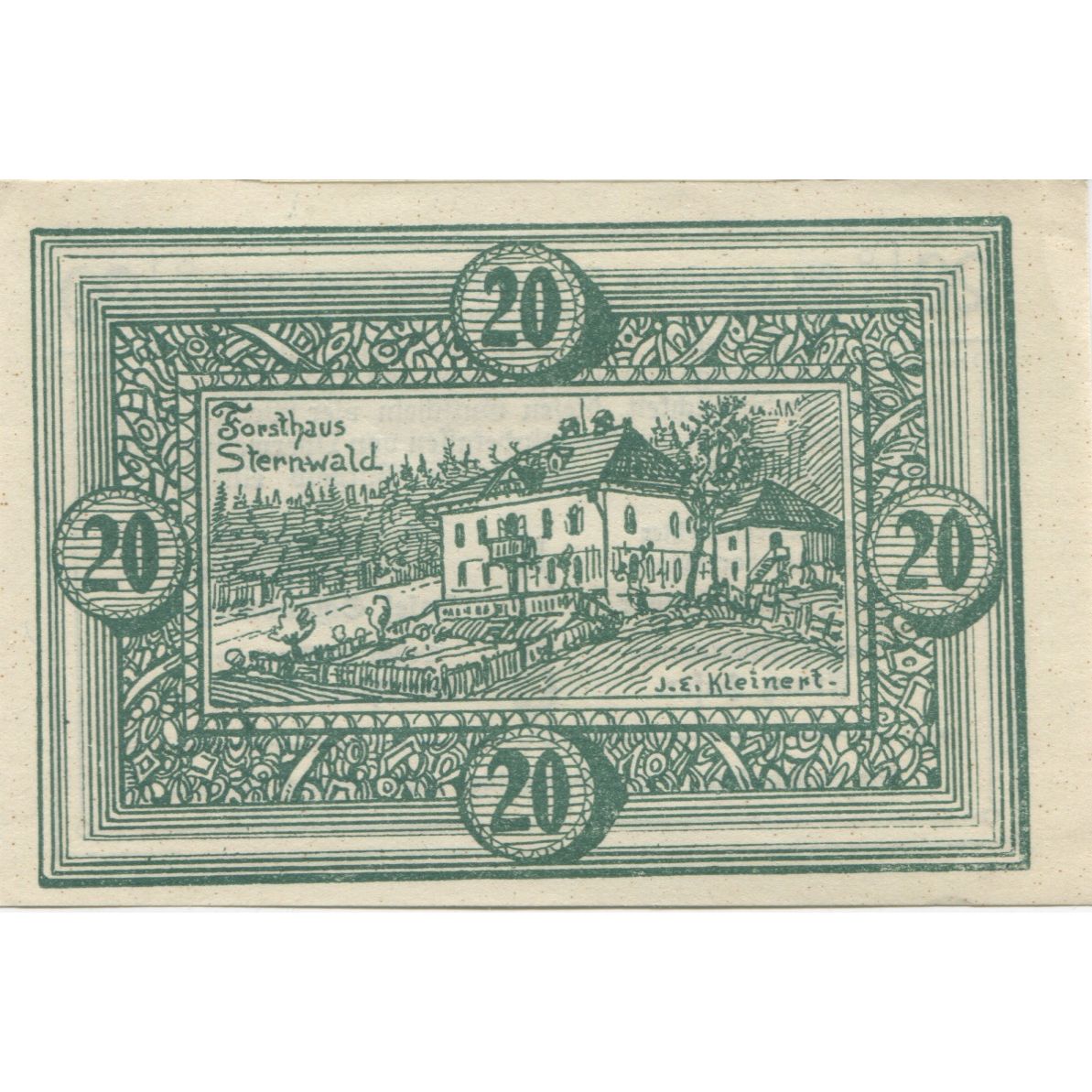 Banconote, Austria, Oberweissenbach, 20 Heller, ferme, 1920, SPL, Mehl:FS 697
