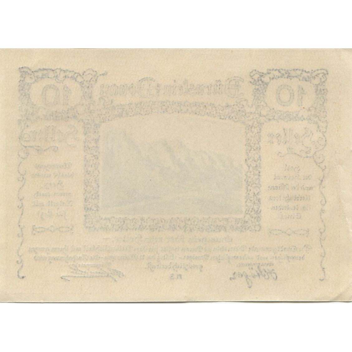 Billet, Autriche, Dürnstein, 10 Heller, montagne 1920-10-31, SPL Mehl:FS 138