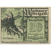 Banconote, Austria, Spitz, 20 Heller, montagne, 1920-09-30, SPL, Mehl:FS 1122