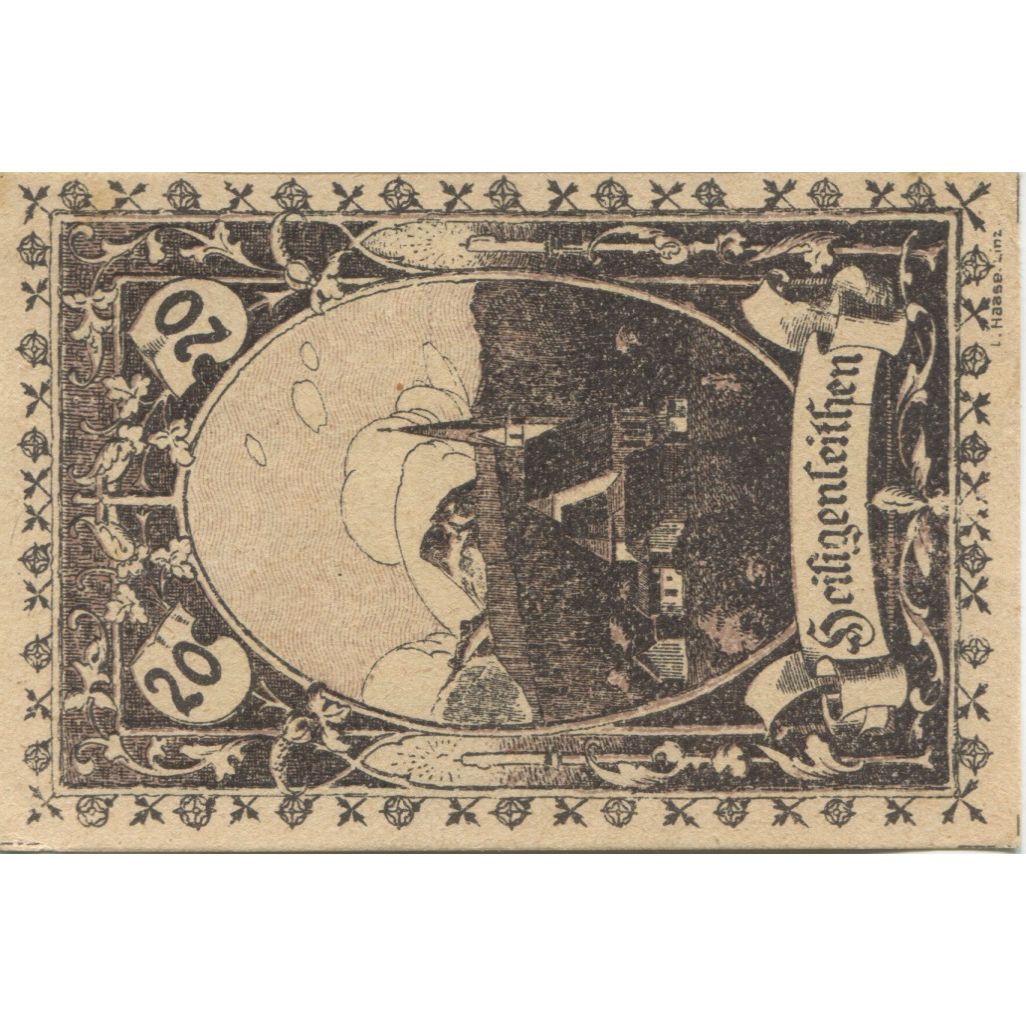 Banknot, Austria, Pettenbach, 20 Heller, village 1920, AU(55-58) Mehl:FS 738