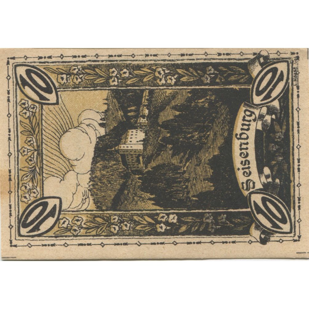Banknot, Austria, Pettenbach, 10 Heller, château 1920 AU(55-58) Mehl:FS 738