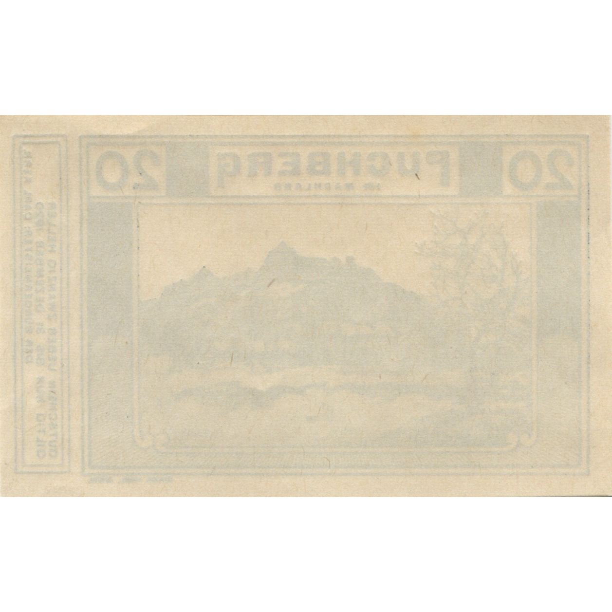 Banknot, Austria, Puchberg, 20 Heller, village 1920-12-31, UNC(63) Mehl:FS 787Ia