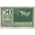 Banknot, Austria, Mondsee, 50 Heller, paysage 1920-12-31, UNC(63) Mehl:FS 621c1