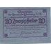 Banknote, Austria, Kürnberg, 20 Heller, village, 1920, UNC(63), Mehl:FS 490a