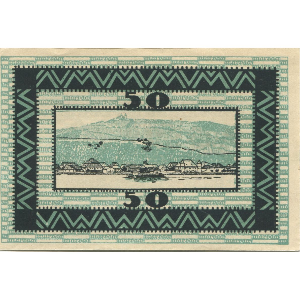 Banknote, Austria, Marbach, 50 Heller, mer, 1920, UNC(63), Mehl:FS 579II