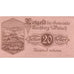 Banknote, Austria, Kirchberg, 20 Heller, village, 1920 UNC(63) Mehl:FS 442b