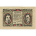 Banknote, Austria, Telfs, 75 Heller, portrait 1921-01-31, UNC(63) Mehl:FS 1061a