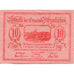 Banknote, Austria, Petzenkirchen, 10 Heller, village, 1920 UNC(63) Mehl:FS 740a