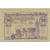 Banknote, Austria, Mödling, 20 Heller, Eglise, 1920 UNC(63) Mehl:FS 87a