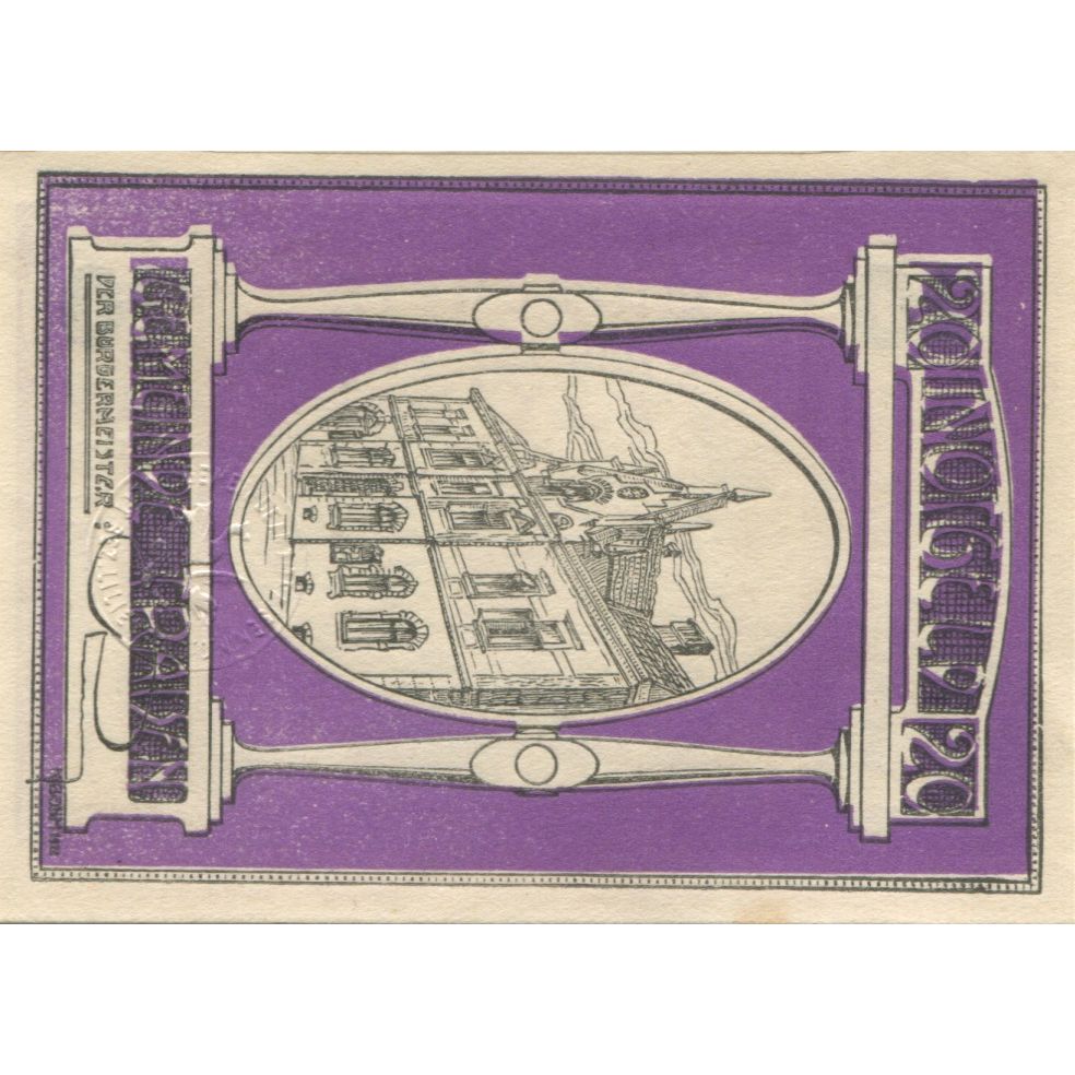 Banknote, Austria, Traisen, 20 Heller, mairie, 1920, UNC(63), Mehl:FS 1076I