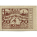 Banknote, Austria, Oberachmann, 20 Heller, personnage, 1921 UNC(63) Mehl:FS 680b