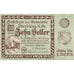 Banknote, Austria, Ottenschlag, 10 Heller, château, 1921, UNC(63) Mehl:FS 716a