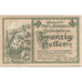 Banknote, Austria, Ort, 20 Heller, château 1920-12-31, UNC(63), Mehl:FS 711a