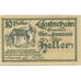 Banknote, Austria, Ort, 10 Heller, Eglise 1920-12-31, UNC(63), Mehl:FS 711b