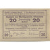 Banknote, Austria, Ottensheim, 20 Heller, village, 1920 UNC(63) Mehl:FS 717