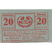 Banknote, Austria, Ottnang, 20 Heller, texte 1, 1920-12-31, UNC(63) Mehl:FS 718a