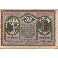 Banknote, Austria, Linz, 30 Heller, personnage, 1920 AU(55-58) Mehl:FS 535