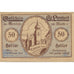 Banknote, Austria, St Leonhard, 50 Heller, personnage, 1920 UNC(63) Mehl:FS 902c