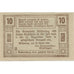 Banknote, Austria, Wilhering, 10 Heller, Eglise, 1920 UNC(63) Mehl:FS 1236