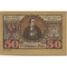 Banknote, Austria, St Johann, 50 Heller, statue, 1921 UNC(63) Mehl:FS 898b