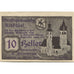 Banknote, Austria, Kitzbühel, 10 Heller, château, 1920 UNC(63) Mehl:FS 449d