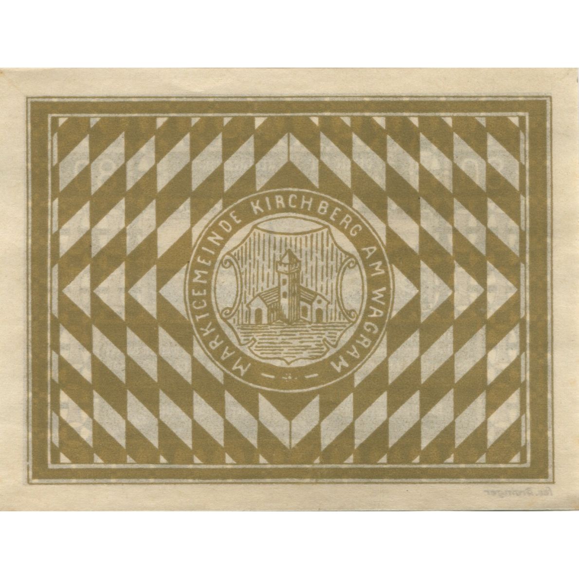 Billet, Autriche, Kirchberg, 80 Heller, Blason 1920-12-31, SPL, Mehl:FS 439