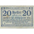 Banknote, Austria, Linz, 20 Heller, valeur faciale, 1920 UNC(63) Mehl:FS 529b