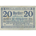 Billet, Autriche, Linz, 20 Heller, valeur faciale, 1920 SPL Mehl:FS 529b