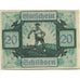 Banknote, Austria, Schildorn, 20 Heller, champs, 1920 UNC(63) Mehl:FS 959a