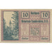 Banknote, Austria, Lambrechten, 10 Heller, Forêt, 1920 AU(55-58) Mehl:FS 497b