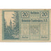 Banknote, Austria, Lambrechten, 20 Heller, Eglise, 1920 AU(55-58) Mehl:FS 497b