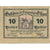 Banknote, Austria, Ossarn, 10 Heller, Eglise 1920-12-31, UNC(63), Mehl:FS 712a