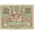 Biljet, Oostenrijk, Abtenau, 20 Heller, personnage 1920-12-31, SPL Mehl:FS 3a