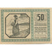 Banknote, Austria, Thalgau, 50 Heller, montagne, 1920 UNC(63) Mehl:FS 1065a