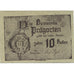 Biljet, Oostenrijk, Prägarten, 10 Heller, Usine, 1920-12-31, SPL, Mehl:FS 777c