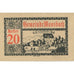 Banknote, Austria, Moosbach, 20 Heller, blé 1920-12-31, UNC(63), Mehl:FS 628a